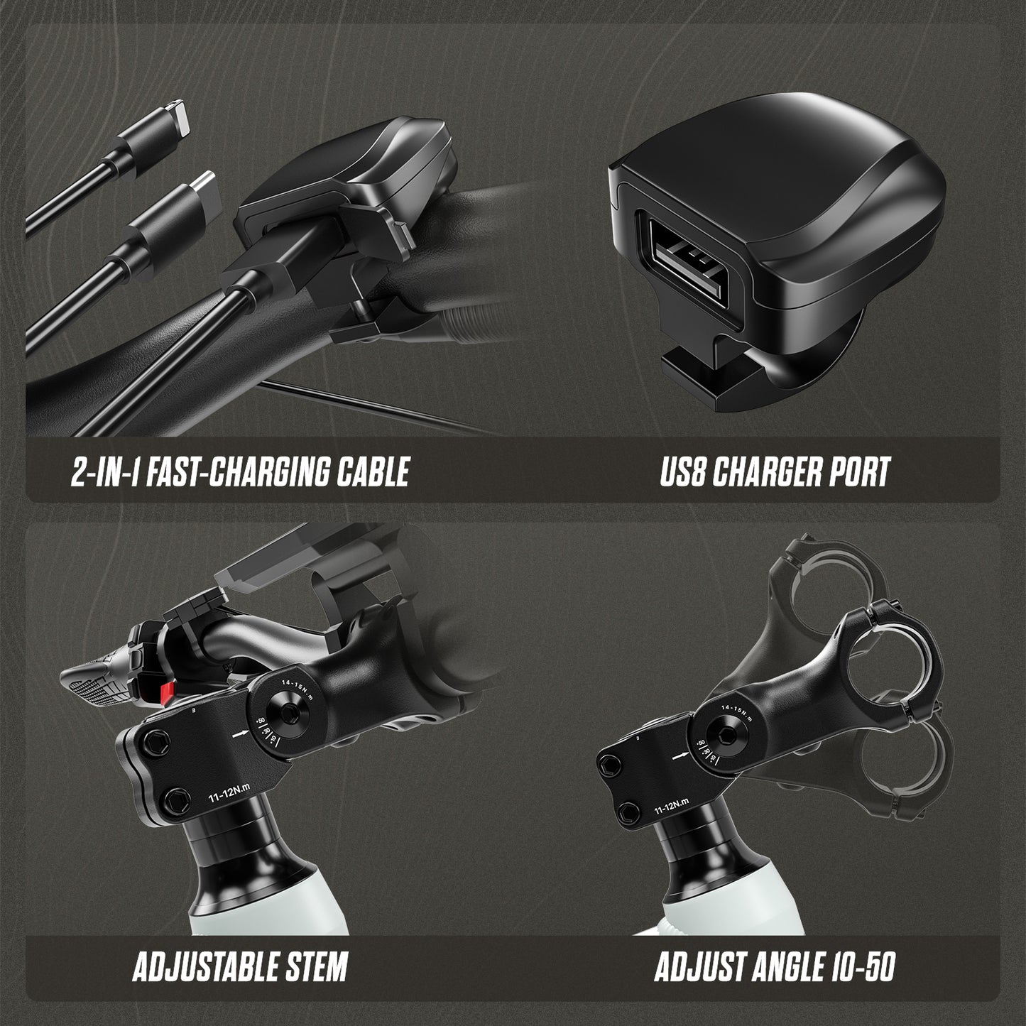 PUJH PU3-60V-24” Pro Long Range Fat Tire E-bike