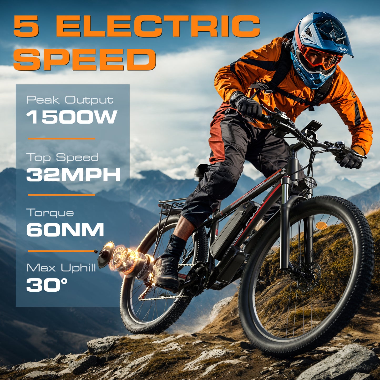 PUJH PU1 City commuter electric bike