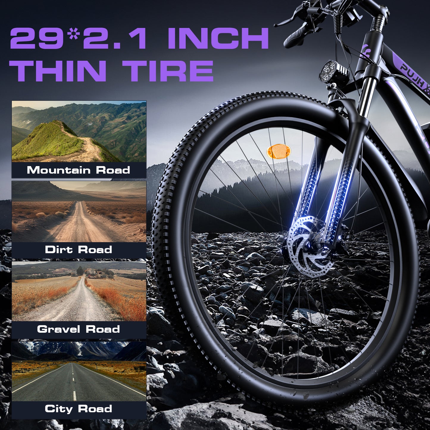 PUJH PU1 City commuter electric bike
