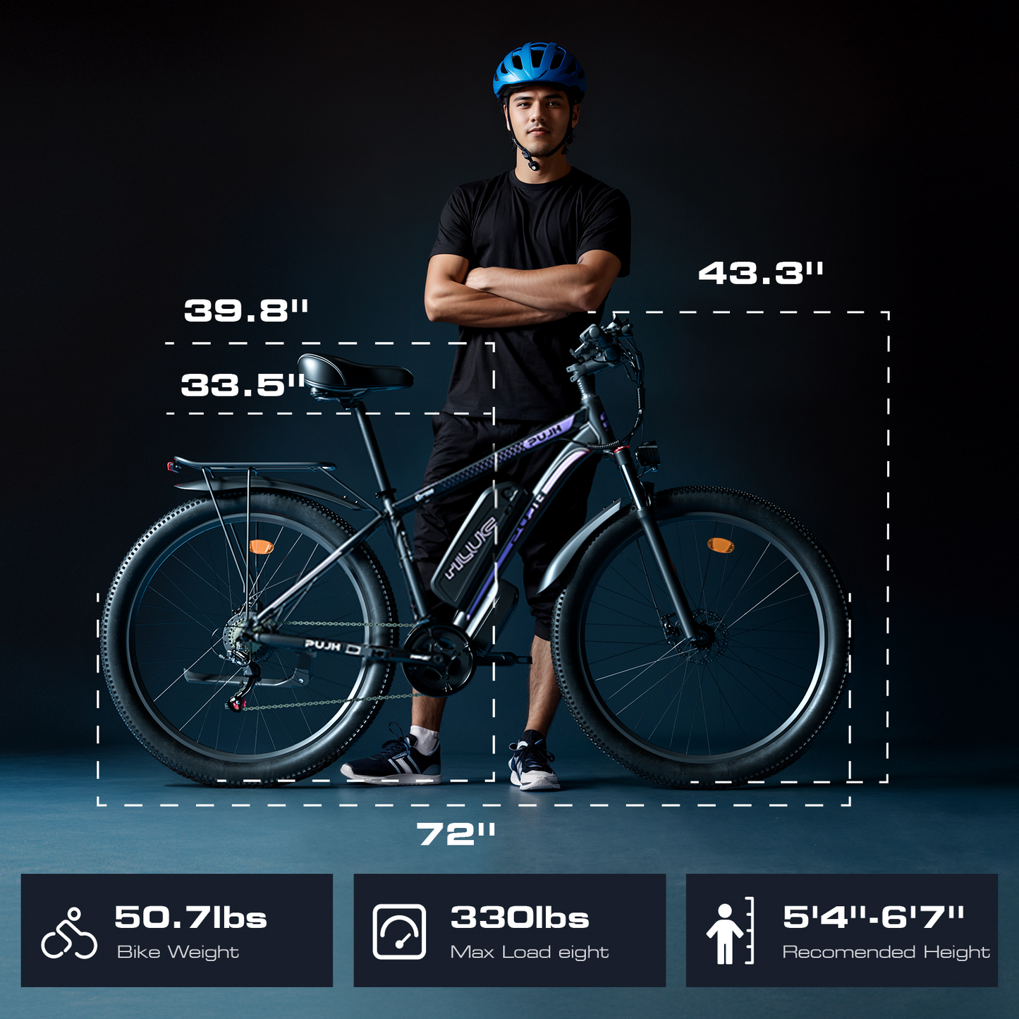 PUJH PU1 City commuter electric bike