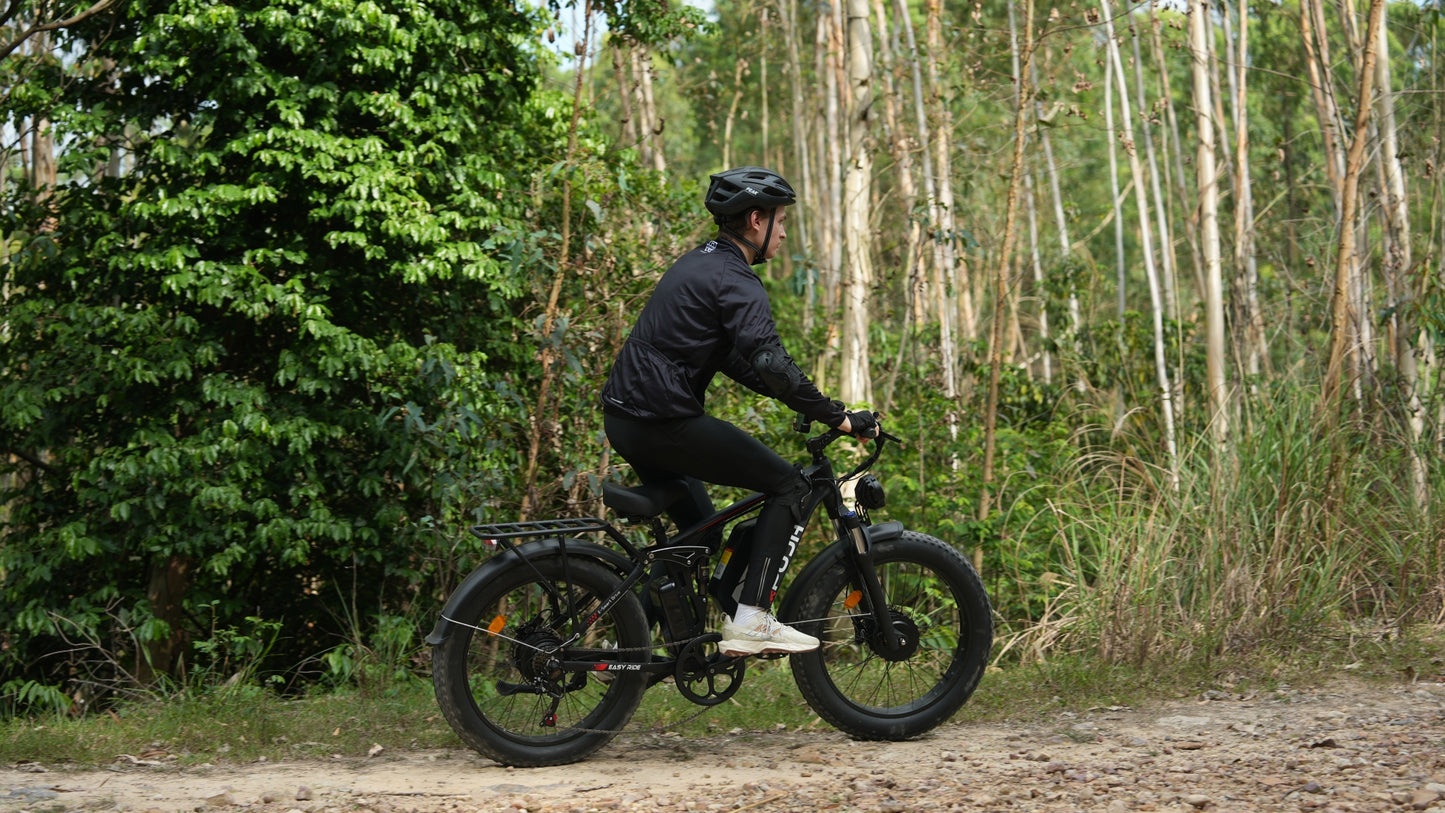 PUJH PU3-60V-24” Pro Long Range Fat Tire E-bike
