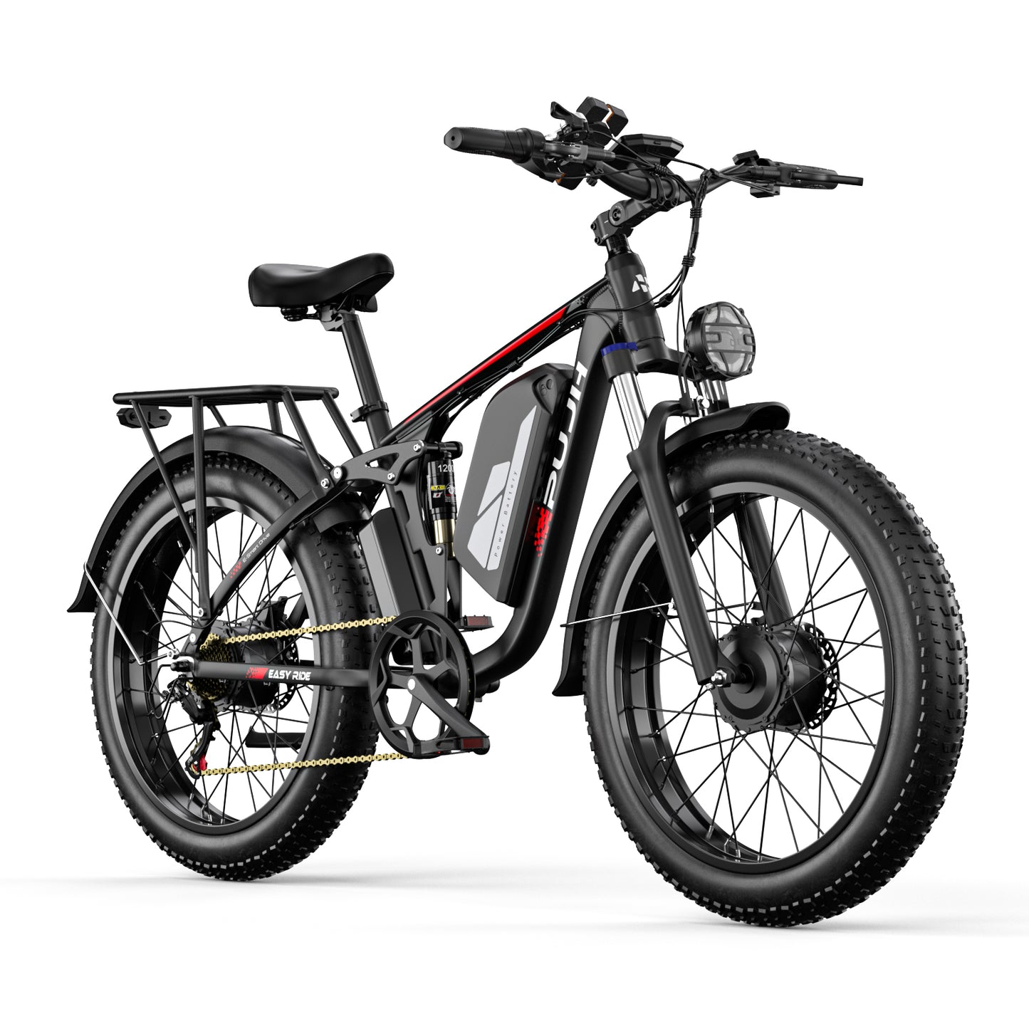 PUJH PU3-60V-24” Pro Long Range Fat Tire E-bike