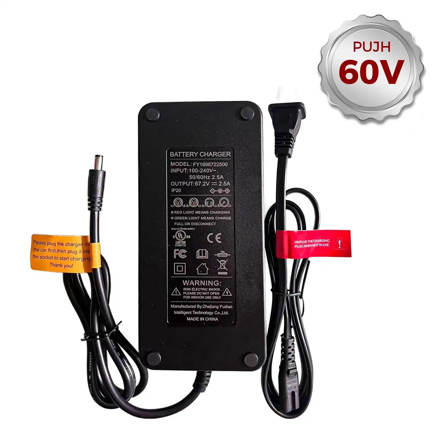Universal E-Bike Battery Charger | 48V 52V 60V