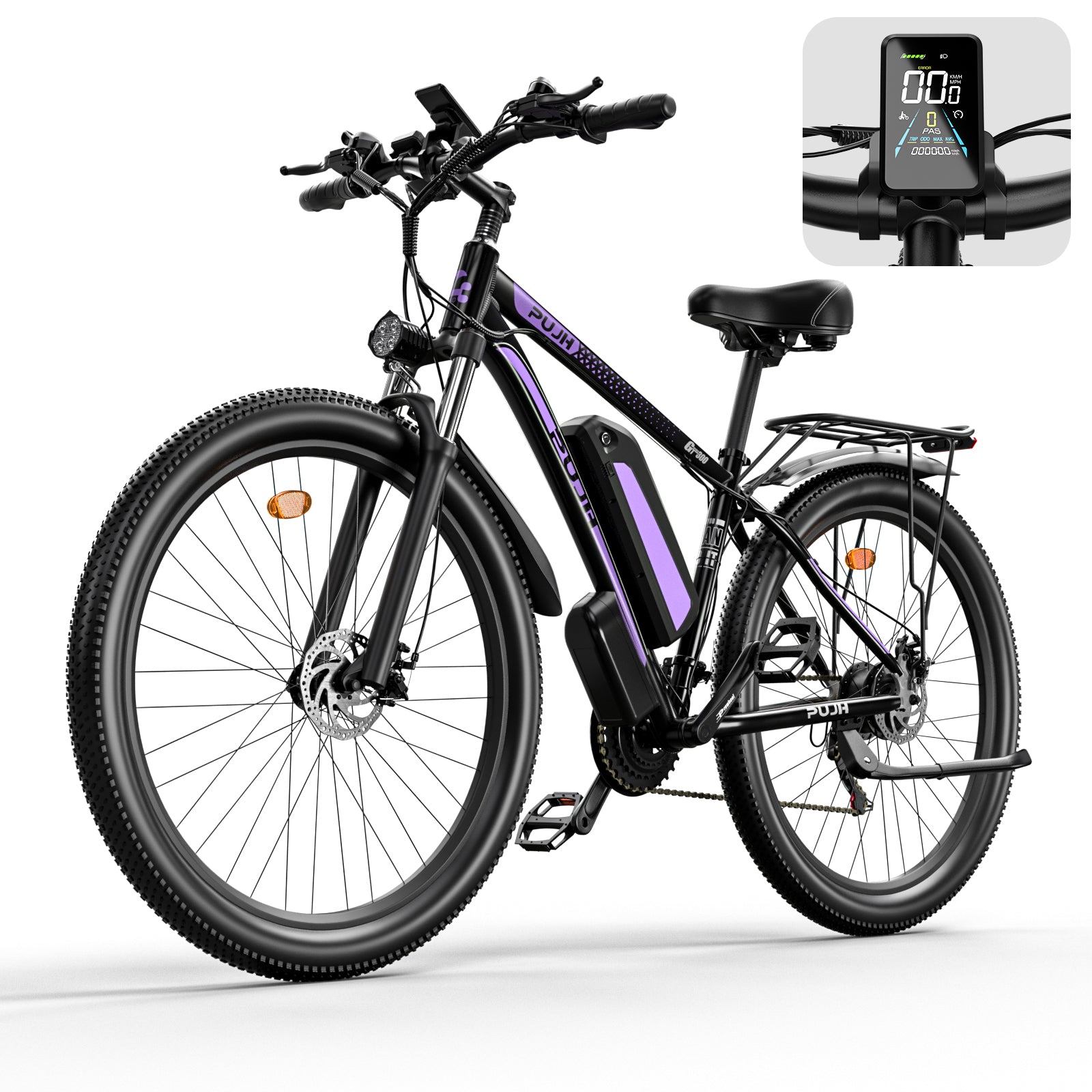 PUJH PU1 City Commuter E-Bike — 48V 17.5Ah – PUJH E-Bike PUJH PU1 City Commuter E-Bike — 48V 17.5Ah – PUJH E-Bike