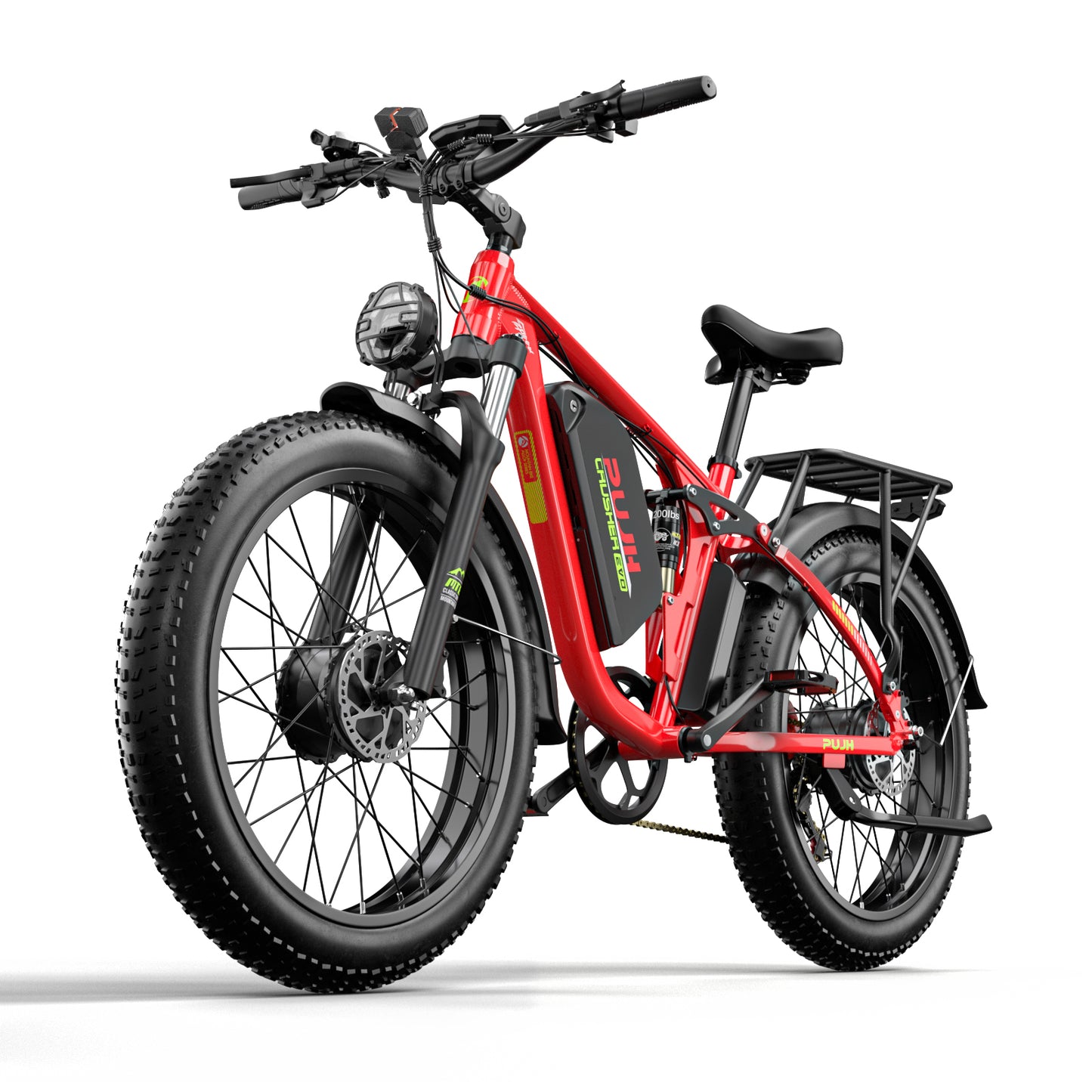 PUJH PU3-60V-20ah 26” Pro Long Range Fat Tire E-bike