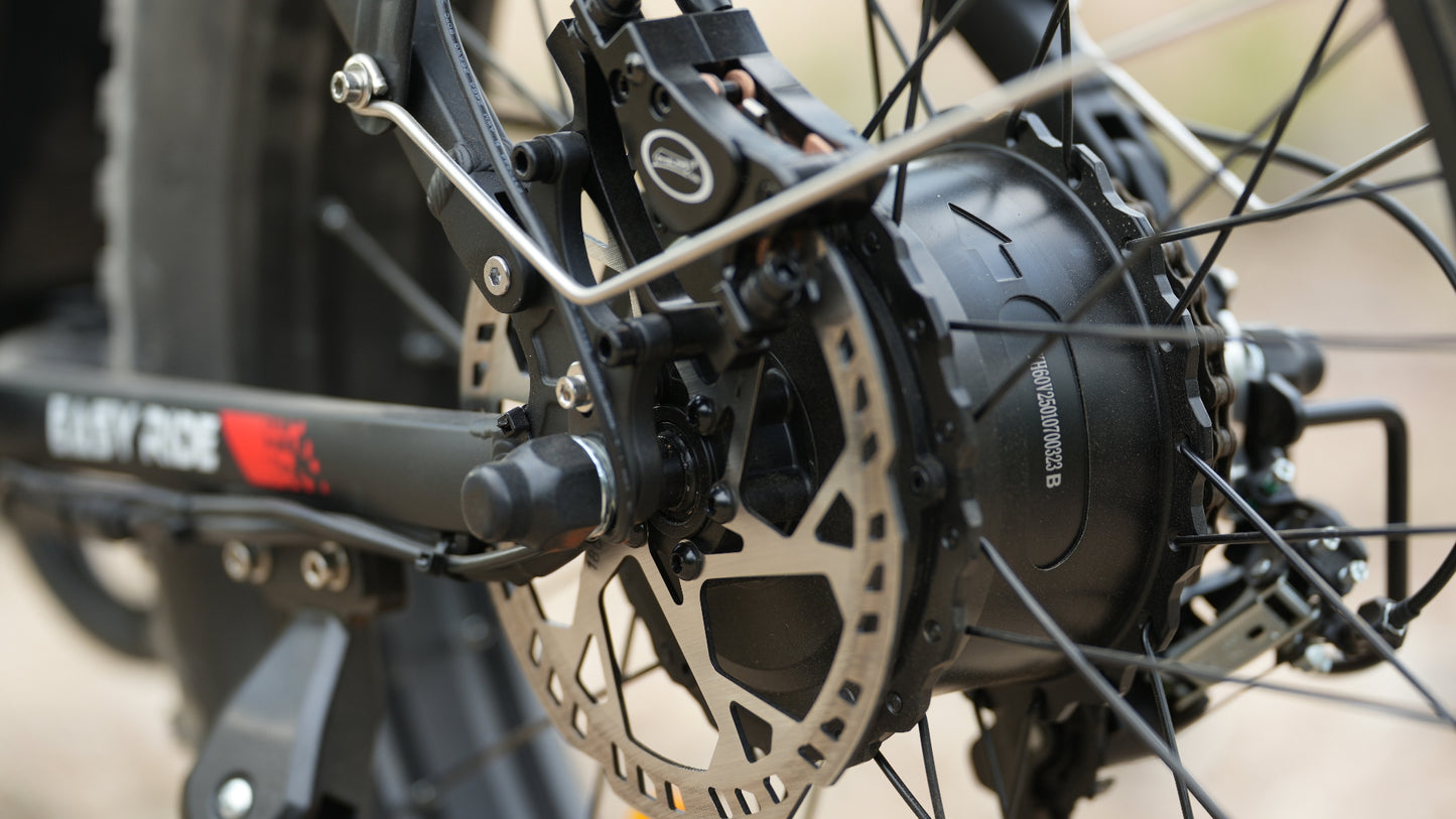 PUJH PU3 -52V 25Ah -26 inches Full Suspension Fat Tire E-bike