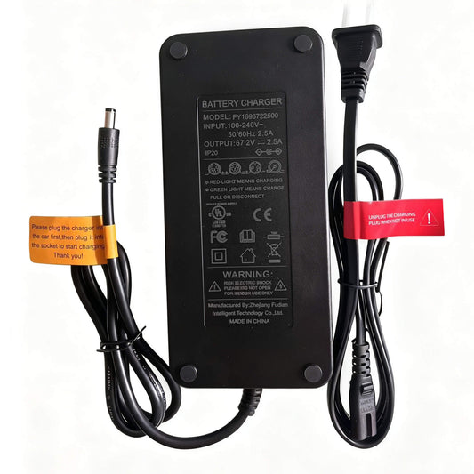 PUJH 60V electric bike charger for fast and reliable charging of e-bikes