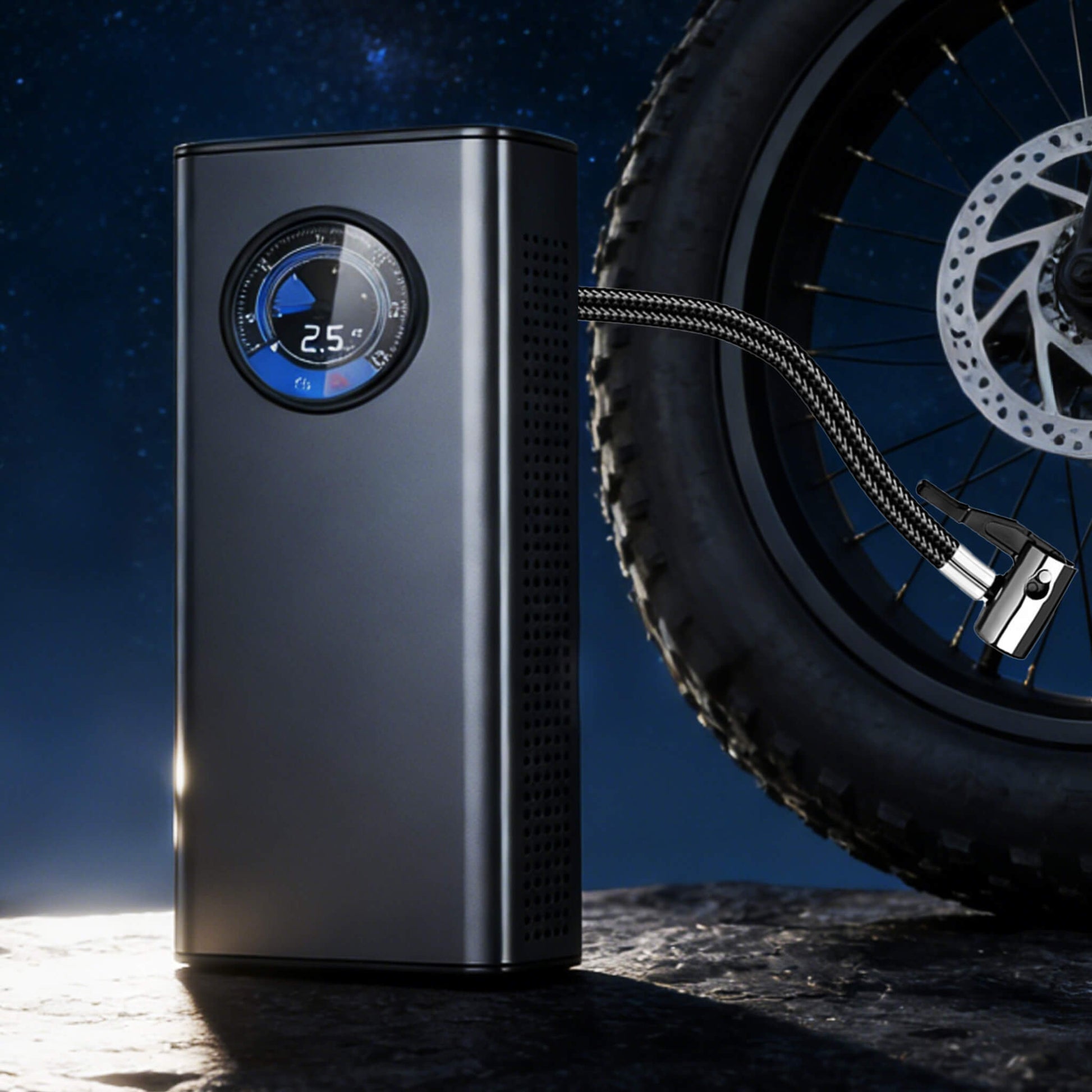 PUJH Portable Electric Air Pump for eBikes