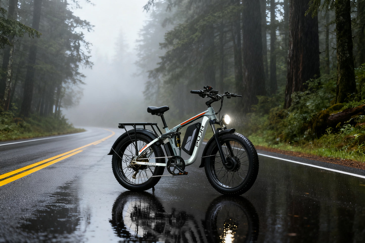 PUJH PU3 -52V 25Ah -24 inches Full Suspension Fat Tire E-bike