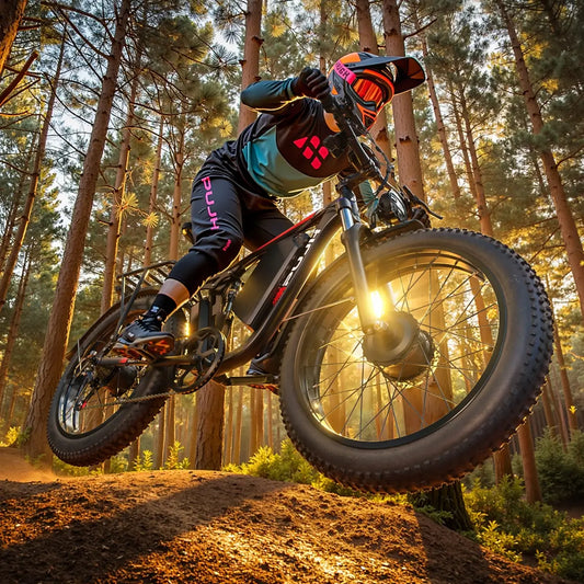 Pujh Ebike Pu366 Black and Red