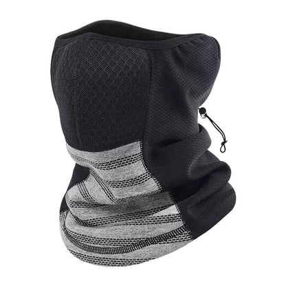 PUJH breathable cycling face cover with full neck coverage