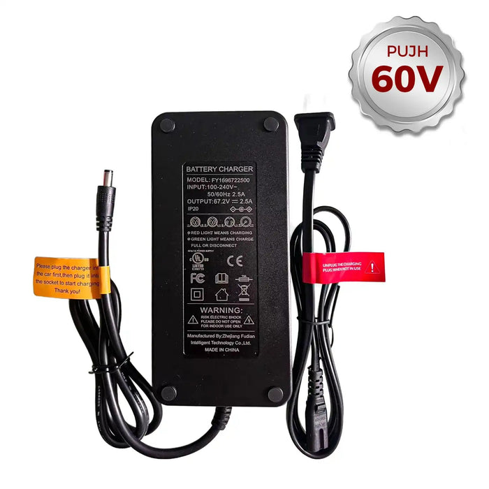 Universal Electric Bike Battery Charger - 48V / 52V / 60V Charger