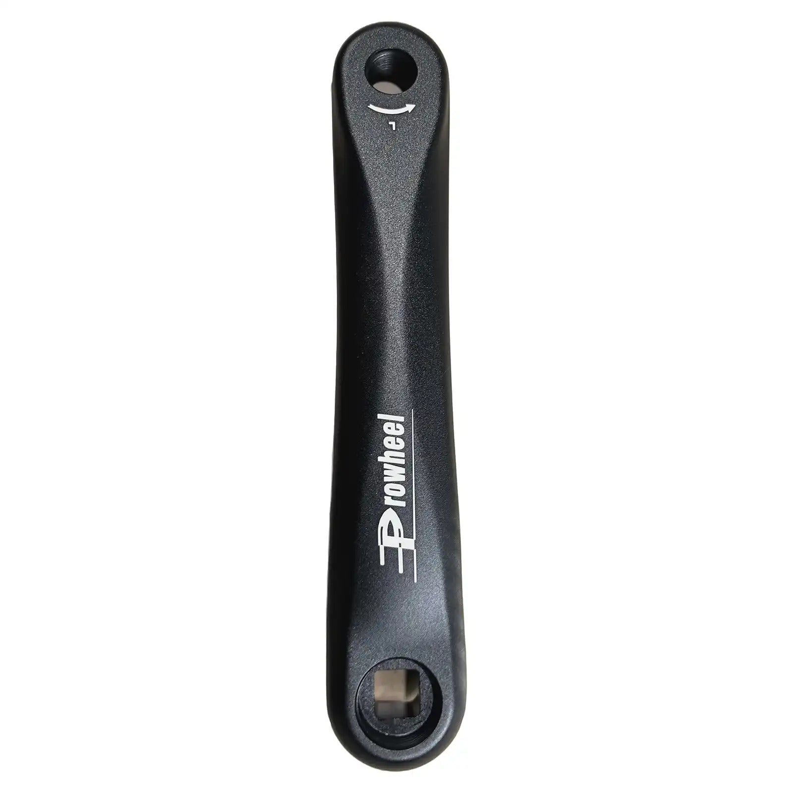 Durable alloy left crank arm for PUJH e-bike drivetrain replacement.
