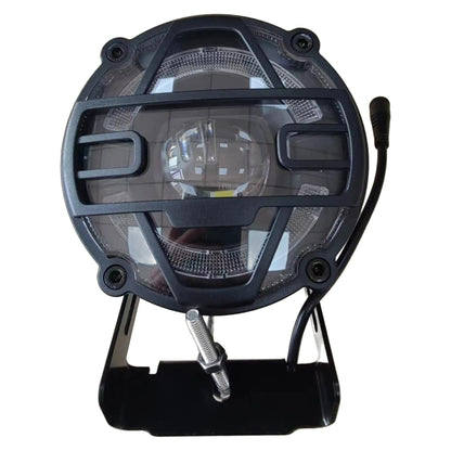 PUJH electric bike high-power LED headlight with protective grille for PU2 and PU3 series replacement parts.