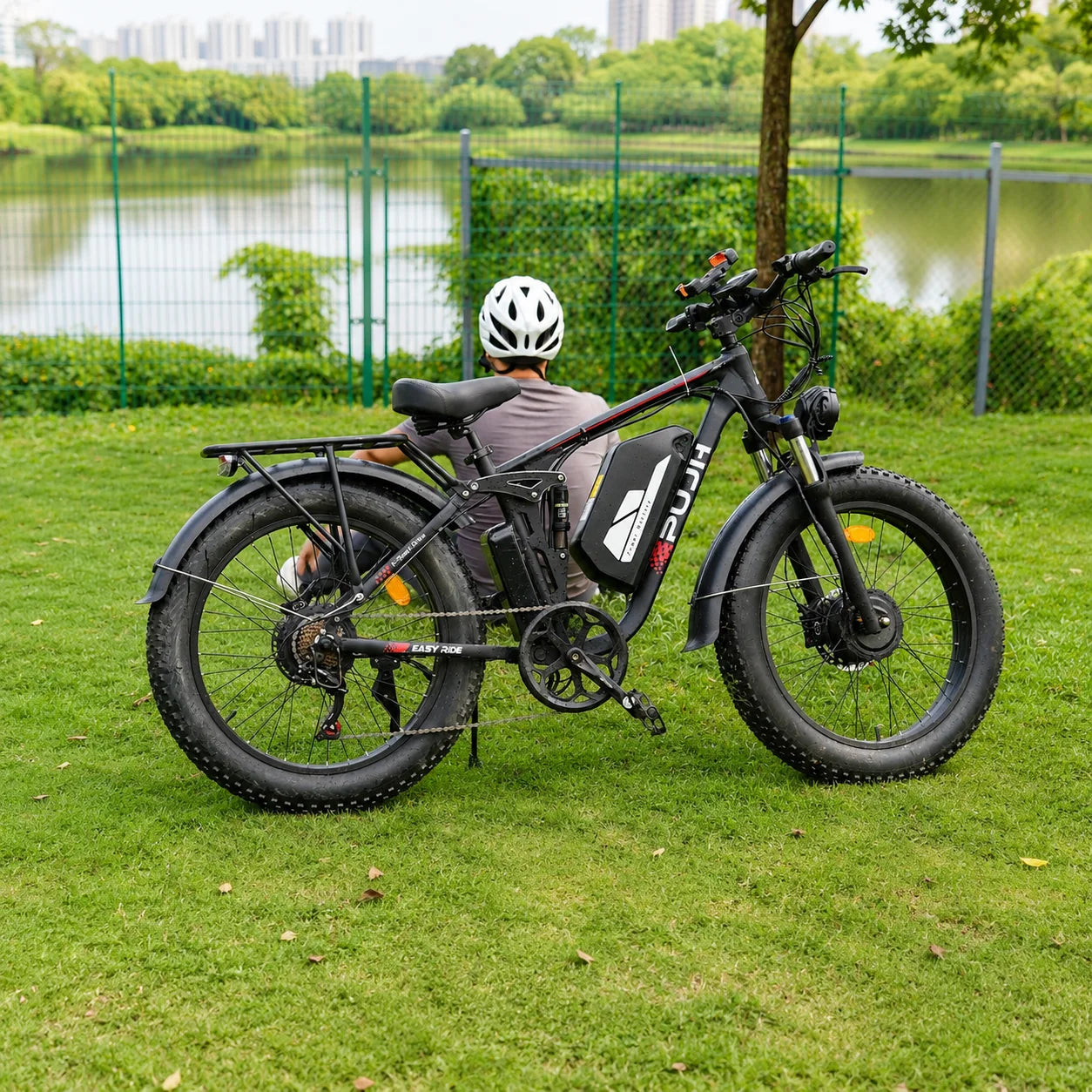 pujh  26" Wheels Meet Full Suspension Comfort 