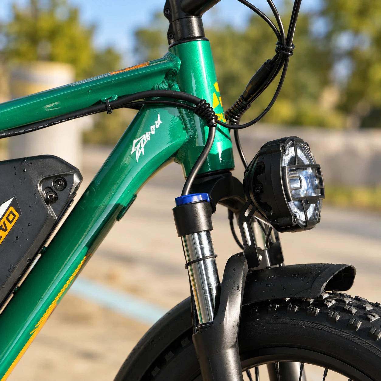 pujh pu366 ebike front detail
