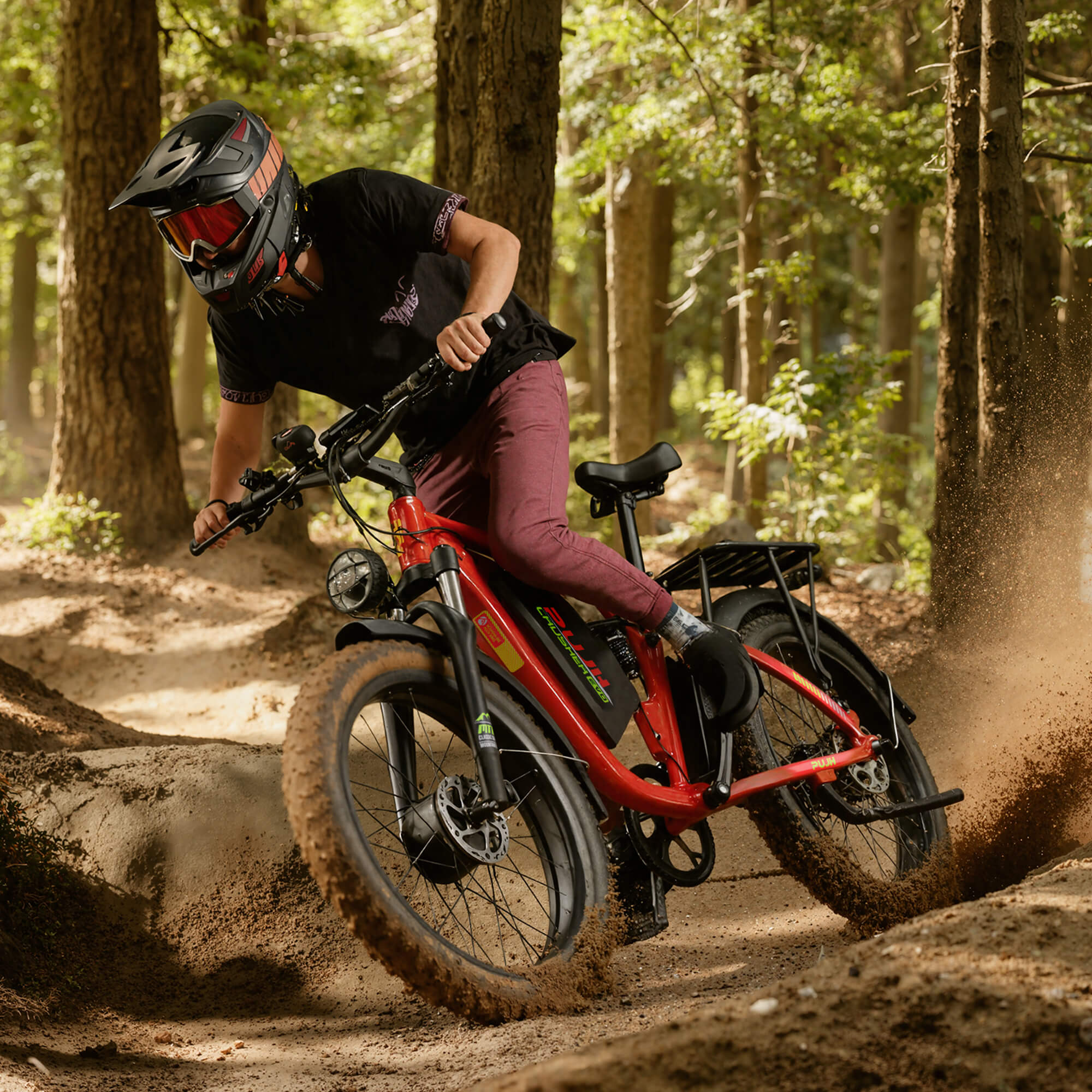 PUJH PU3-60V-20ah 26“ Pro Off-road Electric Bicycles